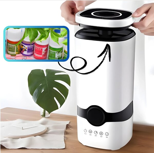 Umidificator de aer cu ultrasunete Ruhhy 4L - Cu ionizare, aromaterapie și higrometru