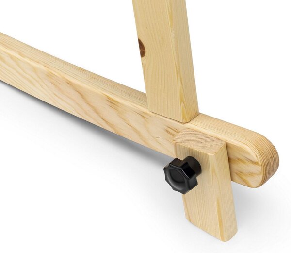 Pătuț balansoar bebeluș Kapato 1 (roz + natural) . 1093584