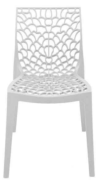 Scaun Hush, Pako World, PP, Alb, 50x57x81 cm