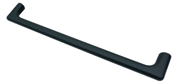 Maner metalic pentru mobilier, model Kupa, distanta dintre gauri = 128 | 160 | 192 mm, finisaj negru mat
