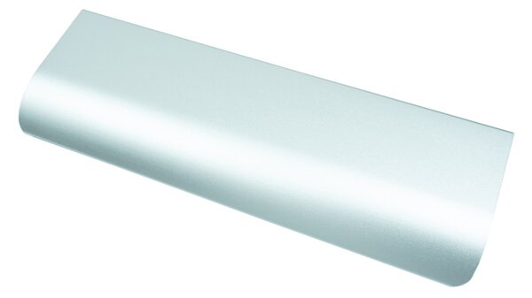 Maner metalic pentru mobilier, model Attis, Lungime totala = 50 | 120 | 200 | 300 | 400 | 1200 mm, finisaj aluminiu
