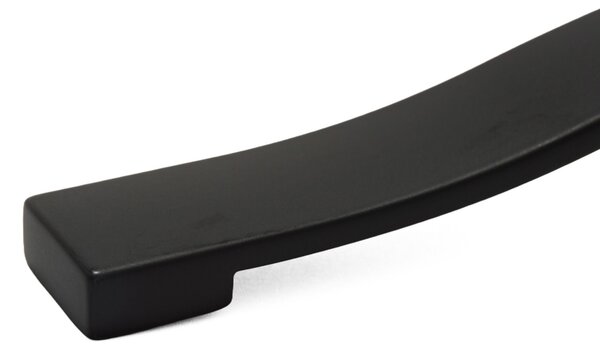 Maner metalic pentru mobilier, model Perra, distanta dintre gauri = 128 | 160 | 224 mm, finisaj negru mat