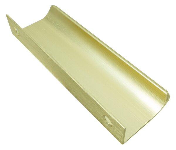 Maner metalic pentru mobilier, model Attis, Lungime totala = 50 | 120 | 200 | 300 | 400 | 1200 mm, finisaj auriu mat