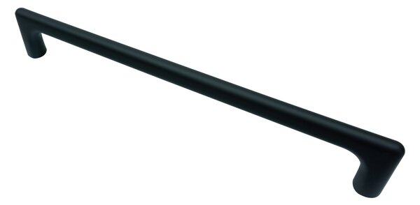 Maner metalic pentru mobilier, model Kupa, distanta dintre gauri = 128 | 160 | 192 mm, finisaj negru mat