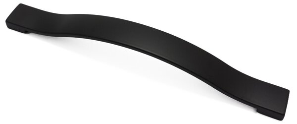 Maner metalic pentru mobilier, model Perra, distanta dintre gauri = 128 | 160 | 224 mm, finisaj negru mat