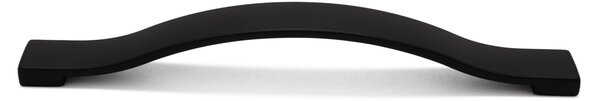 Maner metalic pentru mobilier, model Perra, distanta dintre gauri = 128 | 160 | 224 mm, finisaj negru mat