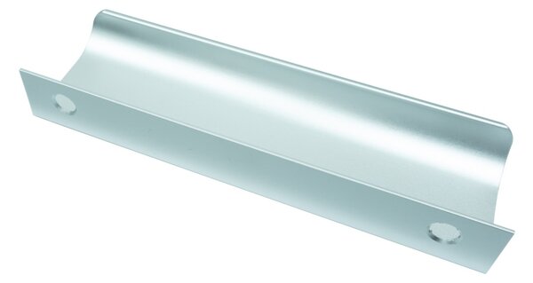Maner metalic pentru mobilier, model Attis, Lungime totala = 50 | 120 | 200 | 300 | 400 | 1200 mm, finisaj aluminiu