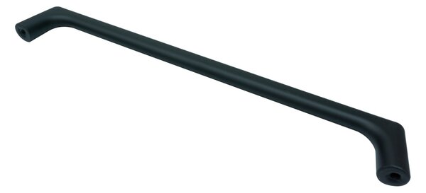 Maner metalic pentru mobilier, model Kupa, distanta dintre gauri = 128 | 160 | 192 mm, finisaj negru mat