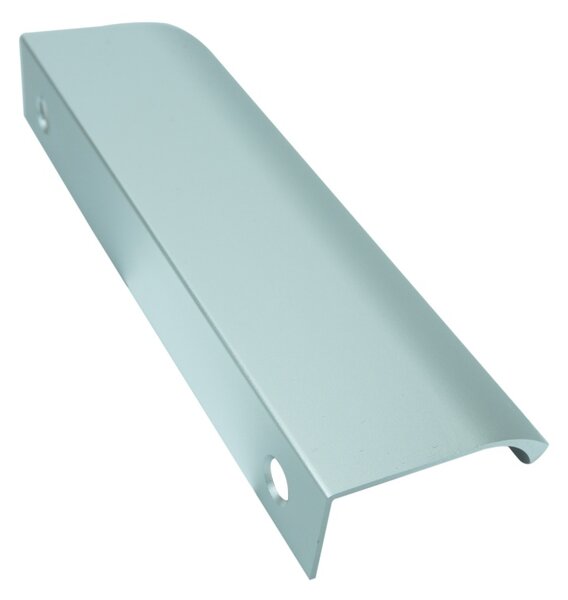 Maner metalic pentru mobilier, model Attis, Lungime totala = 50 | 120 | 200 | 300 | 400 | 1200 mm, finisaj aluminiu