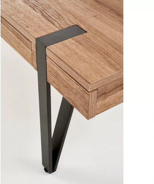 Masuta cafea TULUZA, nuc miere, 120x55x41 cm