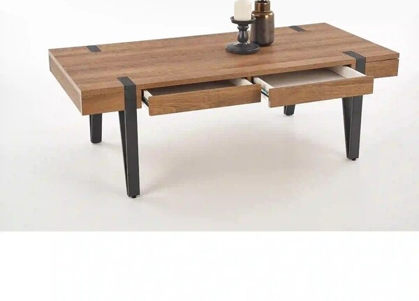 Masuta cafea TULUZA, nuc miere, 120x55x41 cm