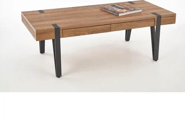Masuta cafea TULUZA, nuc miere, 120x55x41 cm