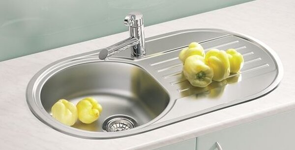 Alveus Form chiuveta din otel 83.2x43.7 cm oţel 1060001