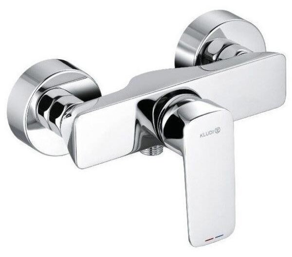 Baterie dus Kludi, Pure & Style, fara set de dus, crom