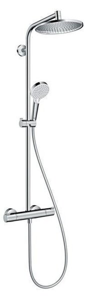 Coloana dus cu baterie si termostat, Hansgrohe, Crometta S240, crom