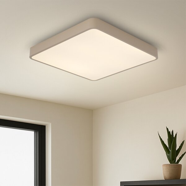 Brilagi - Plafonieră LED POOL/48W/230V 3000/4000/6000K 50x50 cm bej