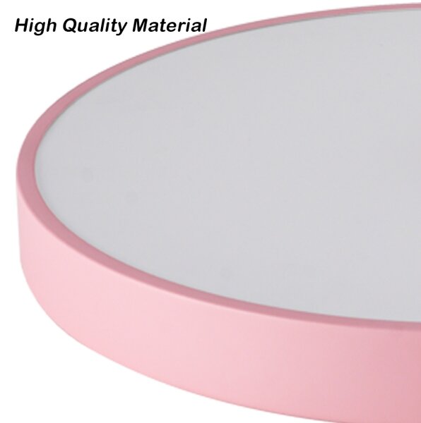 Brilagi - Plafonieră LED dimabilă POOL LED/60W/230V 3000-6000K 60 cm roz+telecomandă