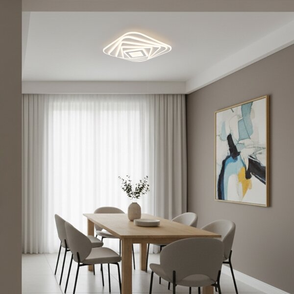 Brilagi - Lampă de tavan dimabilă MODERN LED/210W/230V 3000-6000K + telecomandă