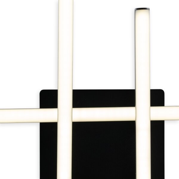 Brilagi - Plafonieră LED STRIPES LED/37W/230V neagră