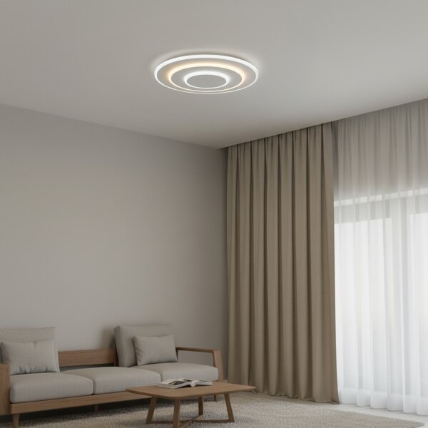 Brilagi - Plafonieră LED reglabilă MODERN LED/58W/230V 3000-6000K + telecomandă