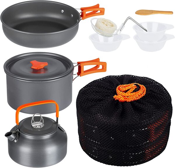 SET VASE DE CAMPING TRAVELER