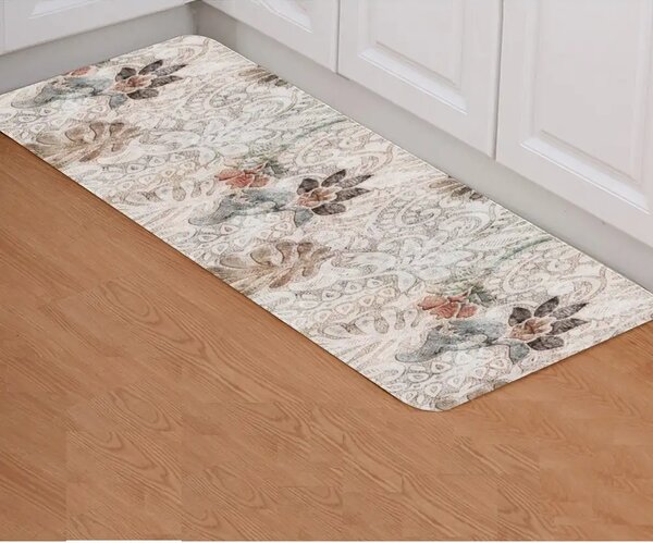 Covor de bucatarie Otto, model flor, 80 cm
