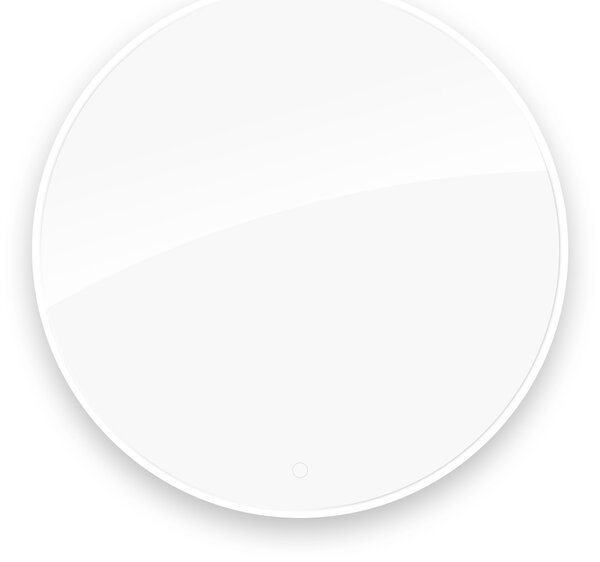 Oltens Nordlis oglindă 100x100 cm rotund cu iluminare cu covoraș de încălzire 64102000