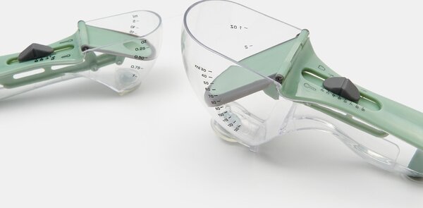 Sinsay - Pahar gradat pentru bucătărie 2 pack - verde-deschis