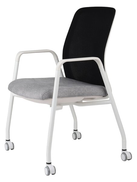 Scaun de conferință Axel 4L Roll White