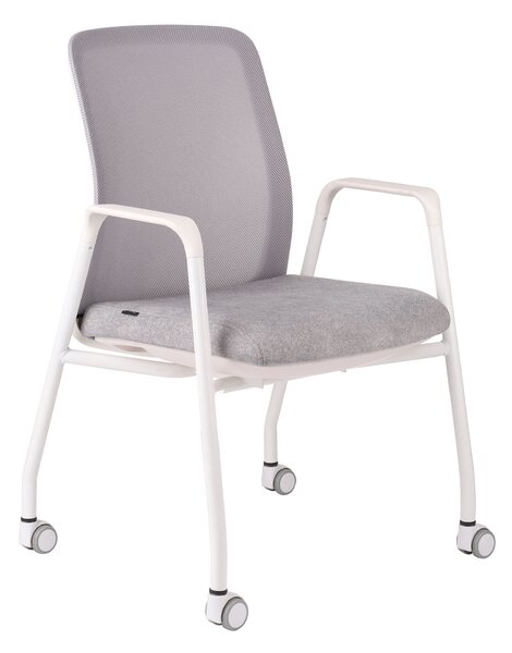 Scaun de conferință Axel 4L Roll White