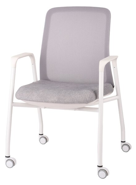 Scaun de conferință Axel 4L Roll White