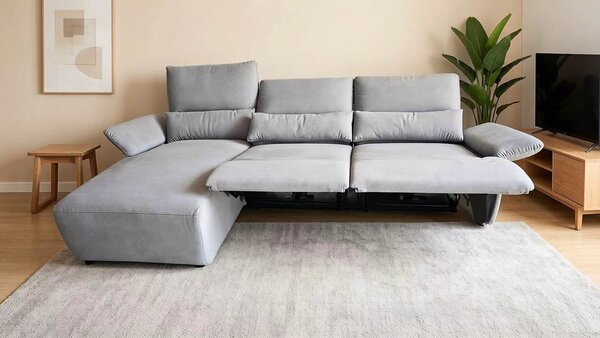 Colțar dumonde cu reclinere electrice Madrid 270x170 cm
