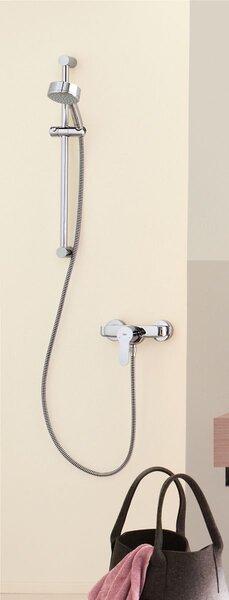 Grohe Eurostyle Cosmopolitan baterie de duș perete StarLight Chrome 33590002
