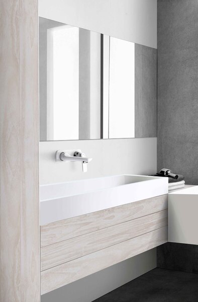 Kludi Balance baterie lavoar ascuns alb 522469175
