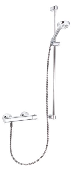 Kludi Logo Shower Duo set de duș perete cu termostat crom 6857805-00