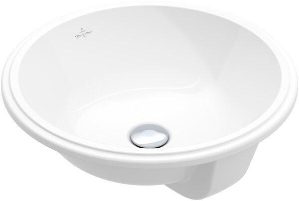 Villeroy & Boch Architectura lavoar 40x40 cm rotund sub blat alb luciu 5A7545R1
