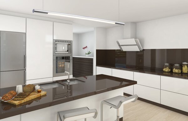 MaxLight Organic Horizon lampă suspendată 1x16 W crom P0355