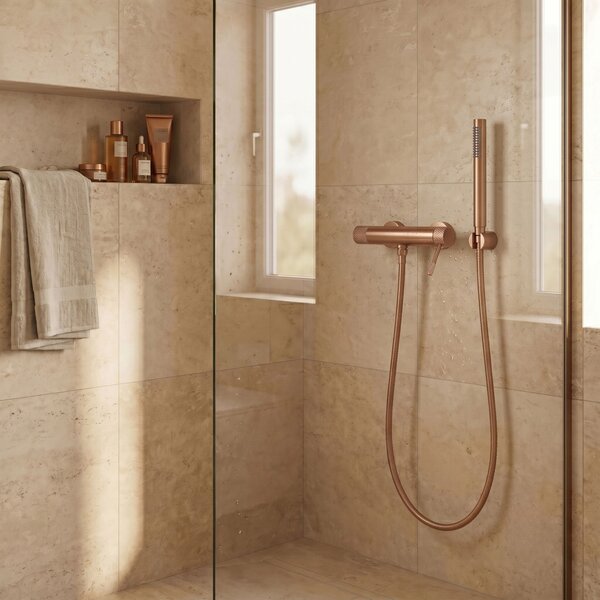 Baterie pentru cadă REA Venti Brush Copper