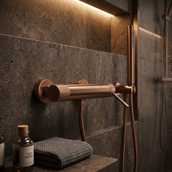 Baterie pentru cadă REA Venti Brush Copper