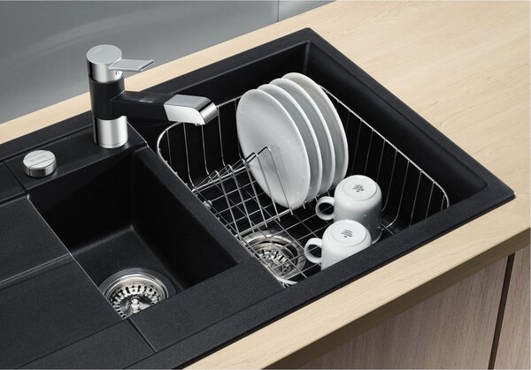 Blanco Metra 6 S Compact chiuvetă din granit 78x50 cm negru 525925