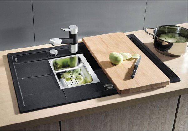 Blanco Metra 6 S Compact chiuvetă din granit 78x50 cm negru 525925