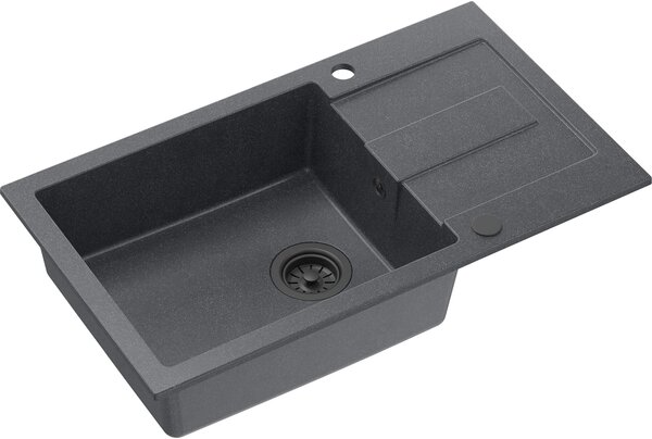 Quadron Christian chiuveta graniteq 78x45 cm negru HCQC57845CZK_PC