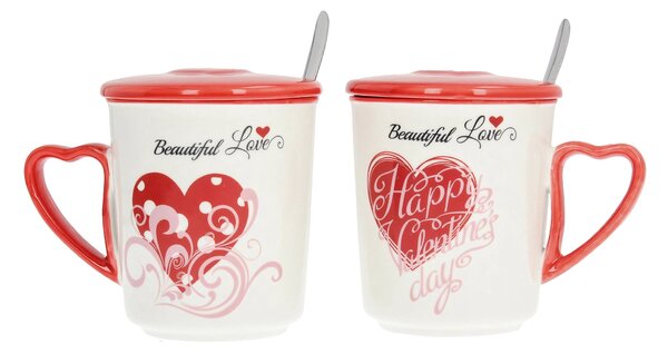 Set de căni Beautiful Love I 350ml
