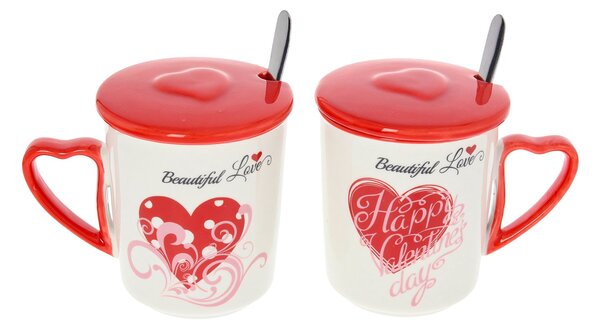 Set de căni Beautiful Love I 350ml