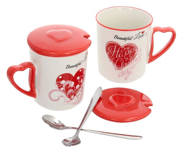 Set de căni Beautiful Love I 350ml