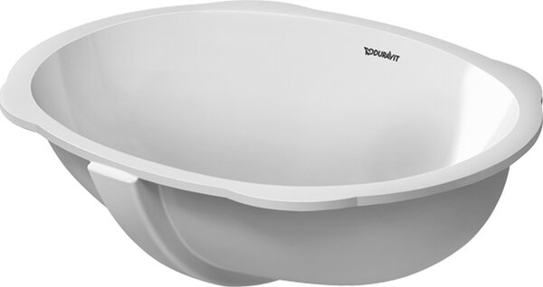 Duravit Santosa lavoar 51x37.5 cm ovale sub blat alb luciu 0466510000