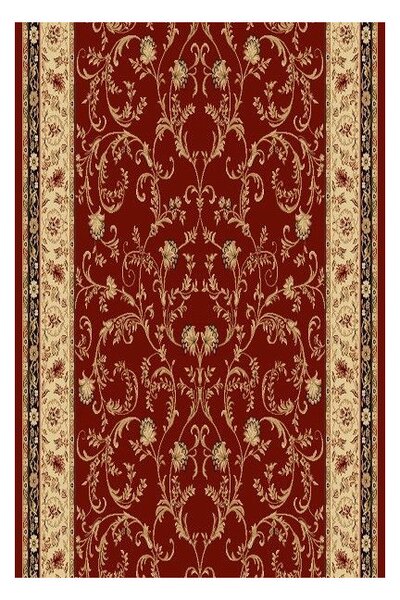 Traversa nuante rosu cu forme geometrice Selectează lătime: 080 X