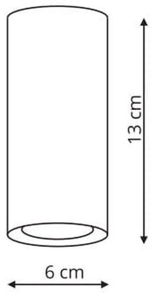 Light Prestige Manacor lampă de tavan 1x50 W alb LP-232/1D-130