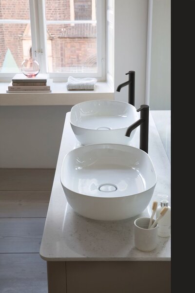 Duravit C.1 baterie lavoar stativ negru C11040002046