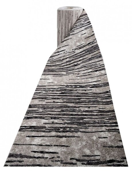 Traversa Phoenix design abstract gri-negru 3013-244 Selectează lătime: 120 X